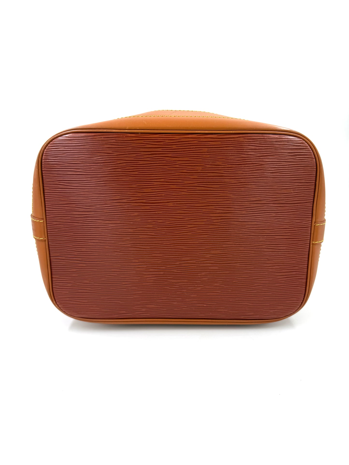 LOUIS VUITTON Noe grande Epi cognac Bicolor
