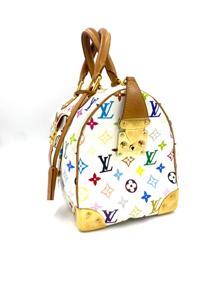 LOUIS VUITTON Speedy Multicolor x Takashi Murakami