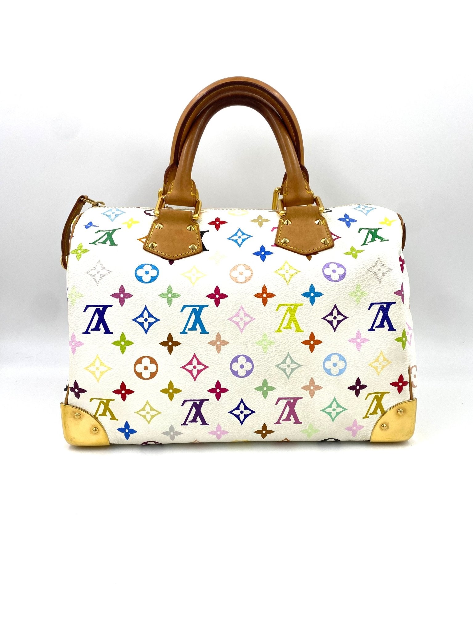 Vuitton multicolor speedy sale