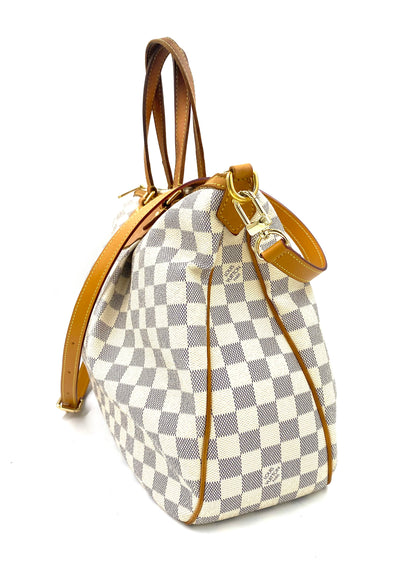 LOUIS VUITTON Siracusa GM Damier azur