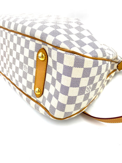 LOUIS VUITTON Siracusa GM Damier azur