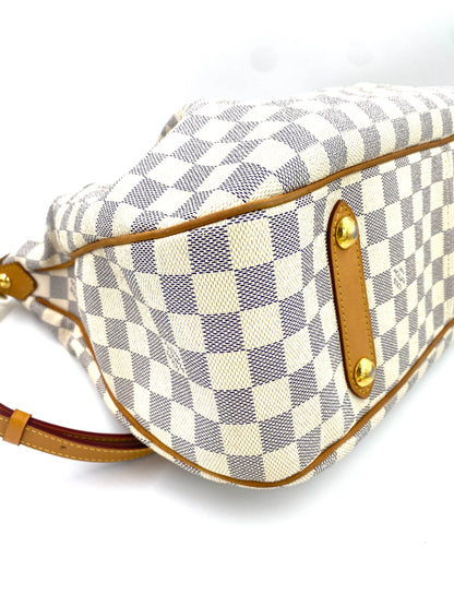 LOUIS VUITTON Siracusa GM Damier azur