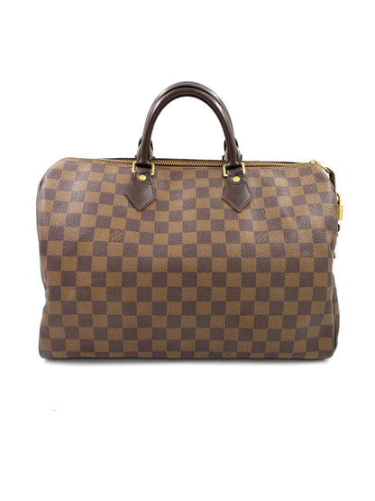 LOUIS VUITTON Speedy 35 Damier Ebene - Clutch & Macarons - SP2049 - Clutch & Macarons - 