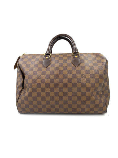 LOUIS VUITTON Speedy 35 Damier Ebene - Clutch & Macarons - SP2049 - Clutch & Macarons - 