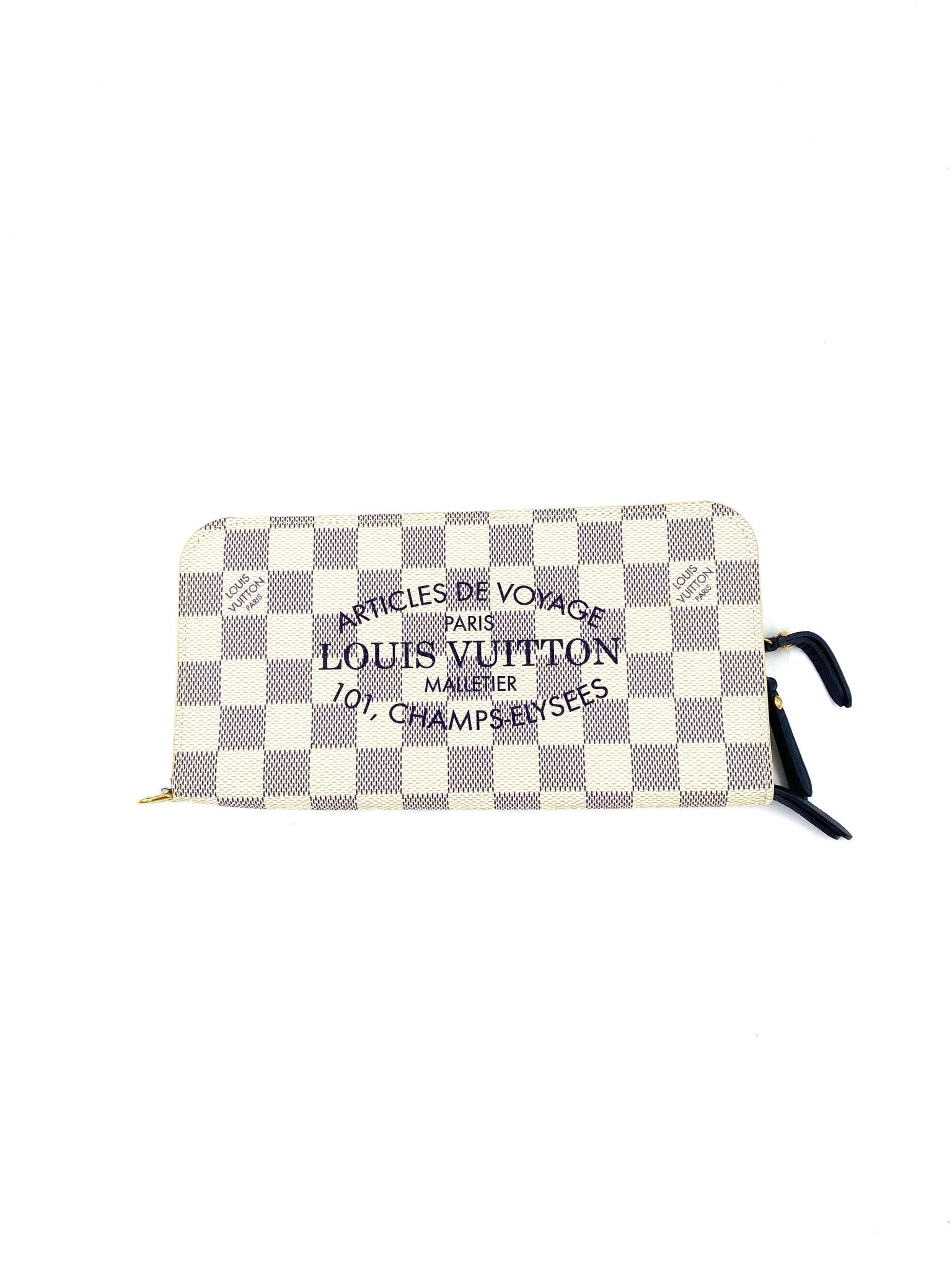 LOUIS VUITTON Portemonnaie Genuine Damier Azur - Clutch & Macarons - CA1122 - Clutch & Macarons - 