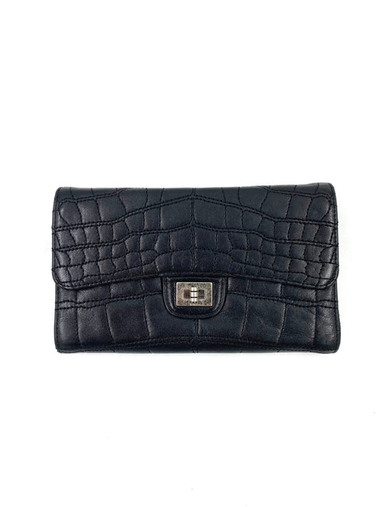 CHANEL Portemonnaie 2.55 Reissue schwarz Lammleder - Clutch & Macarons - 11733465 - Clutch & Macarons - 