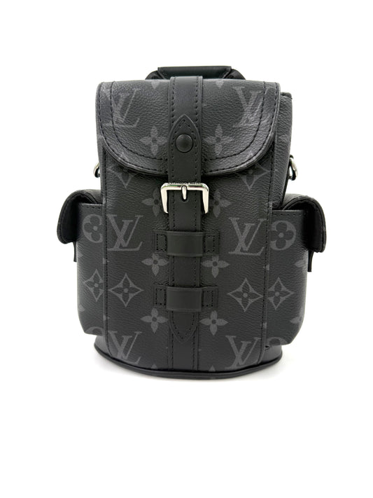 LOUIS VUITTON Nano Christopher Monogram Eclipse