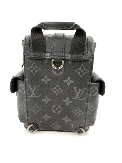 LOUIS VUITTON Nano Christopher Monogram Eclipse