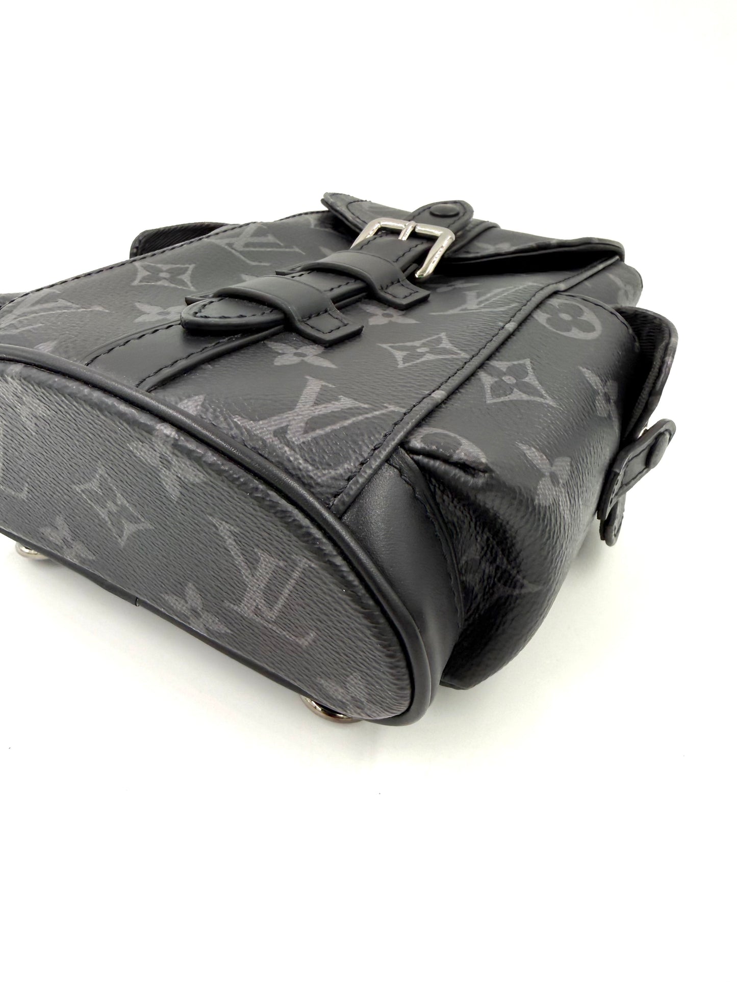 LOUIS VUITTON Nano Christopher Monogram Eclipse