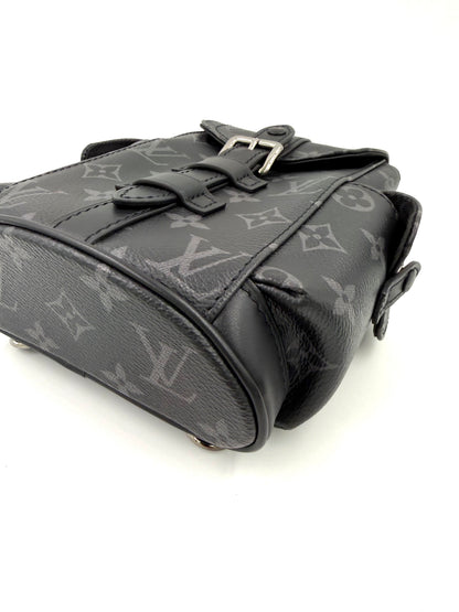 LOUIS VUITTON Nano Christopher Monogram Eclipse