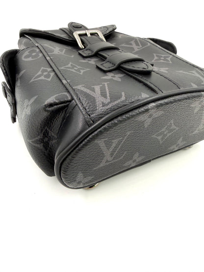 LOUIS VUITTON Nano Christopher Monogram Eclipse
