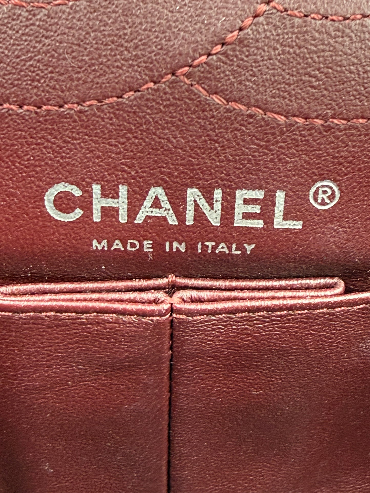 CHANEL 2.55 Double Flap small Kalbsleder schwarz SHW