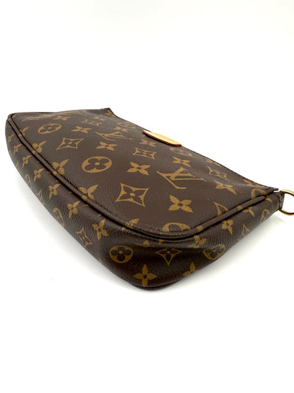 LOUIS VUITTON Multi Pochette Monogram Canvas Khaki - Clutch & Macarons - LY0241 & Chip - Clutch & Macarons - 