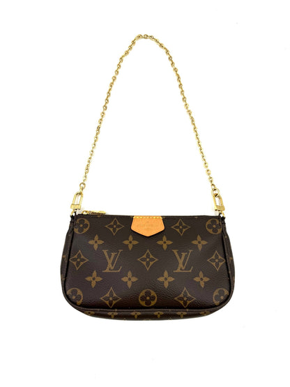 LOUIS VUITTON Multi Pochette Monogram Canvas Khaki - Clutch & Macarons - LY0241 & Chip - Clutch & Macarons - 