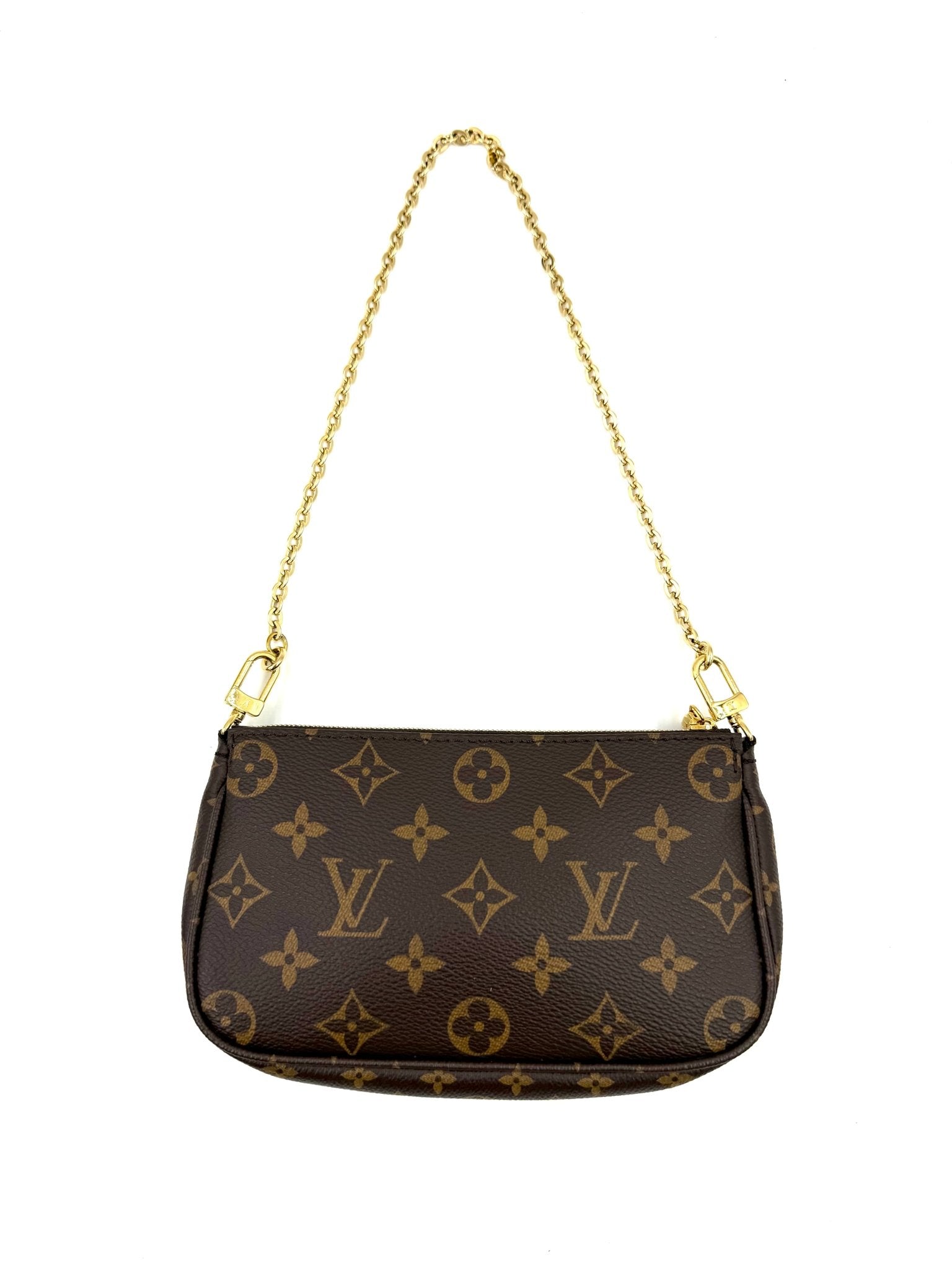 LOUIS VUITTON Multi Pochette Monogram Canvas Khaki - Clutch & Macarons - LY0241 & Chip - Clutch & Macarons - 