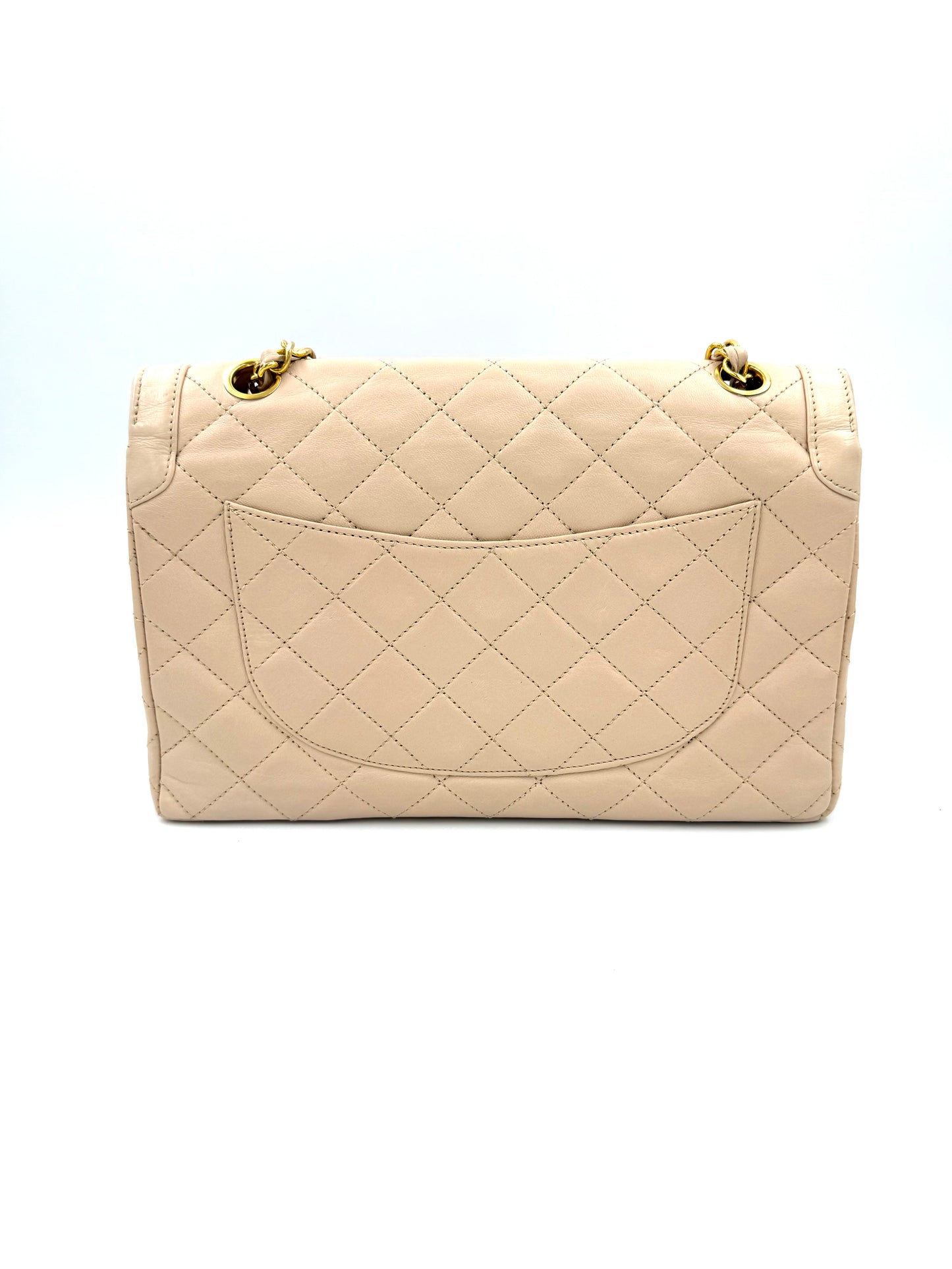 CHANEL Timeless Double Flap medium rosé Lammleder