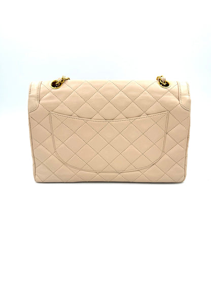CHANEL Timeless Double Flap medium rosé Lammleder
