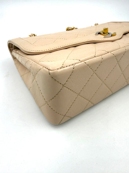 CHANEL Timeless Double Flap medium rosé Lammleder