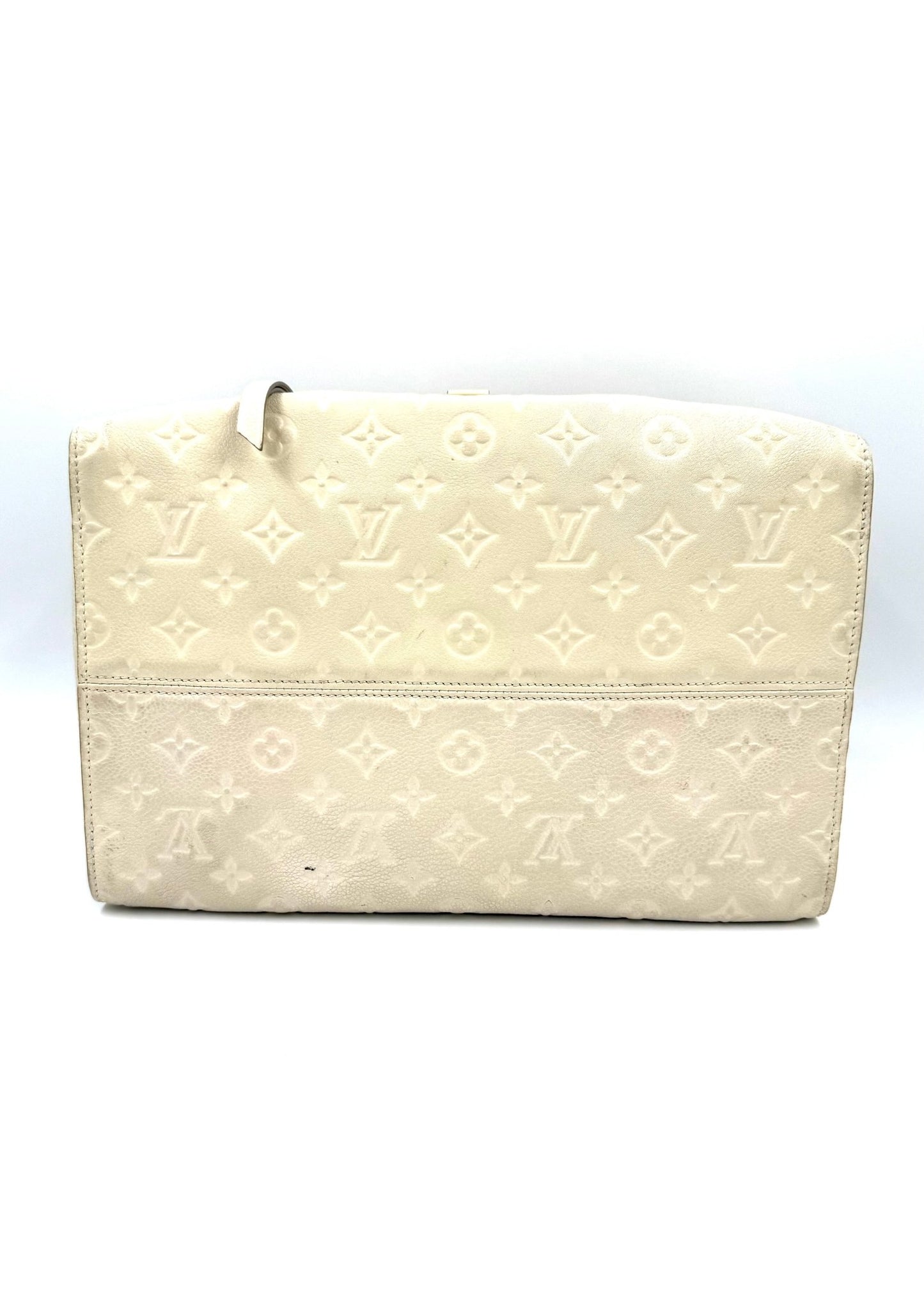 LOUIS VUITTON Inspiree Monogram Empreinte creme - Clutch & Macarons - TR1170 - Clutch & Macarons - 