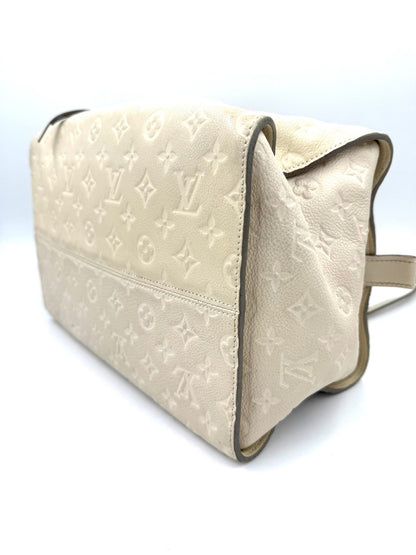 LOUIS VUITTON Inspiree Monogram Empreinte creme - Clutch & Macarons - TR1170 - Clutch & Macarons - 