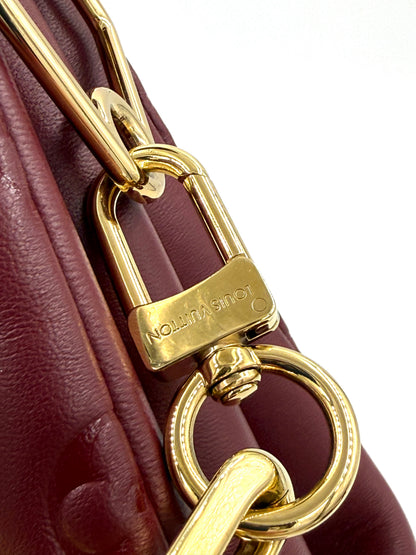 LOUIS VUITTON Coussin PM bordeaux