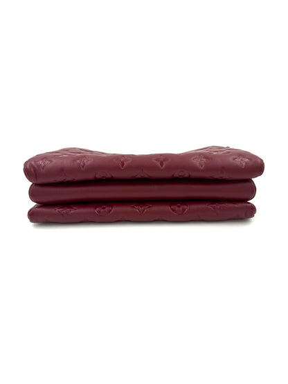 LOUIS VUITTON Coussin PM bordeaux