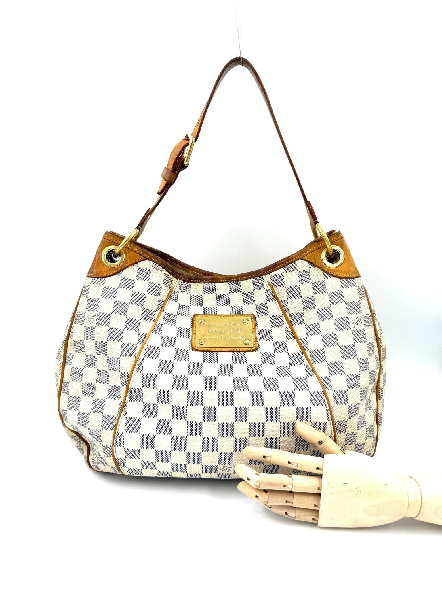 LOUIS VUITTON Vintage Galliera PM Damier Azur - Clutch & Macarons - MI2039 - Clutch & Macarons - 