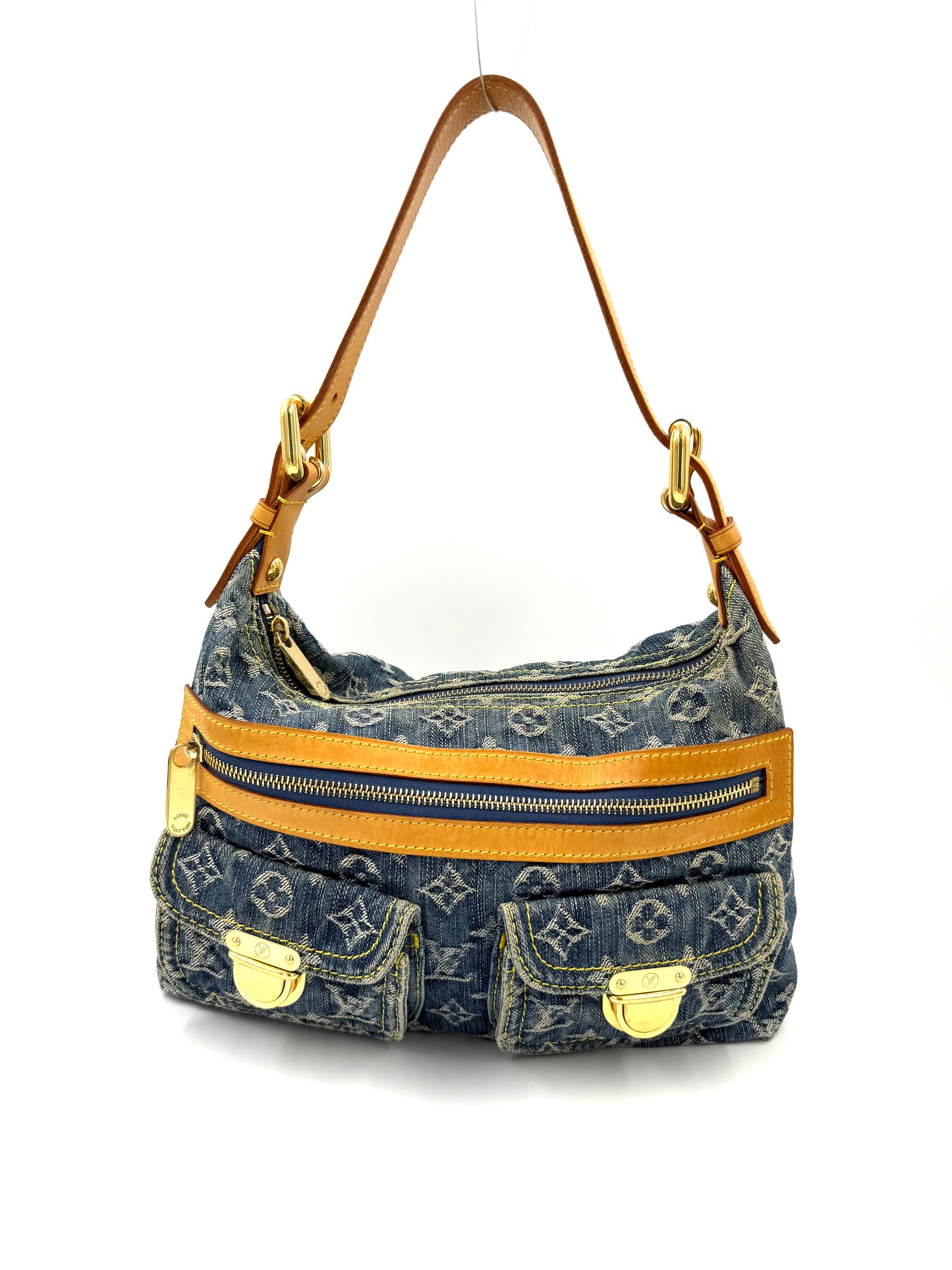LOUIS VUITTON Baggy Monogram Denim