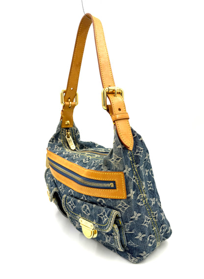LOUIS VUITTON Baggy Monogram Denim