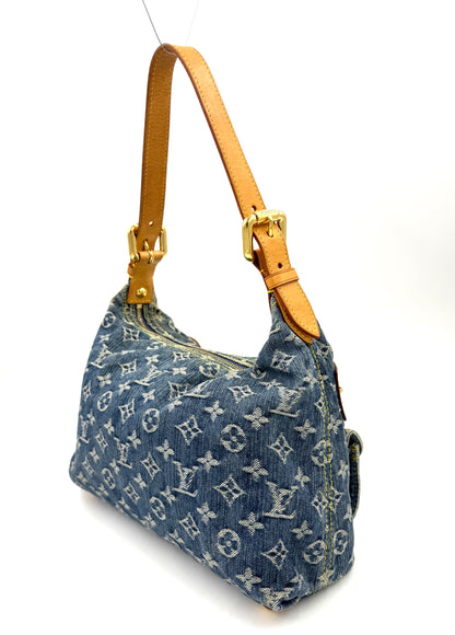 LOUIS VUITTON Baggy Monogram Denim