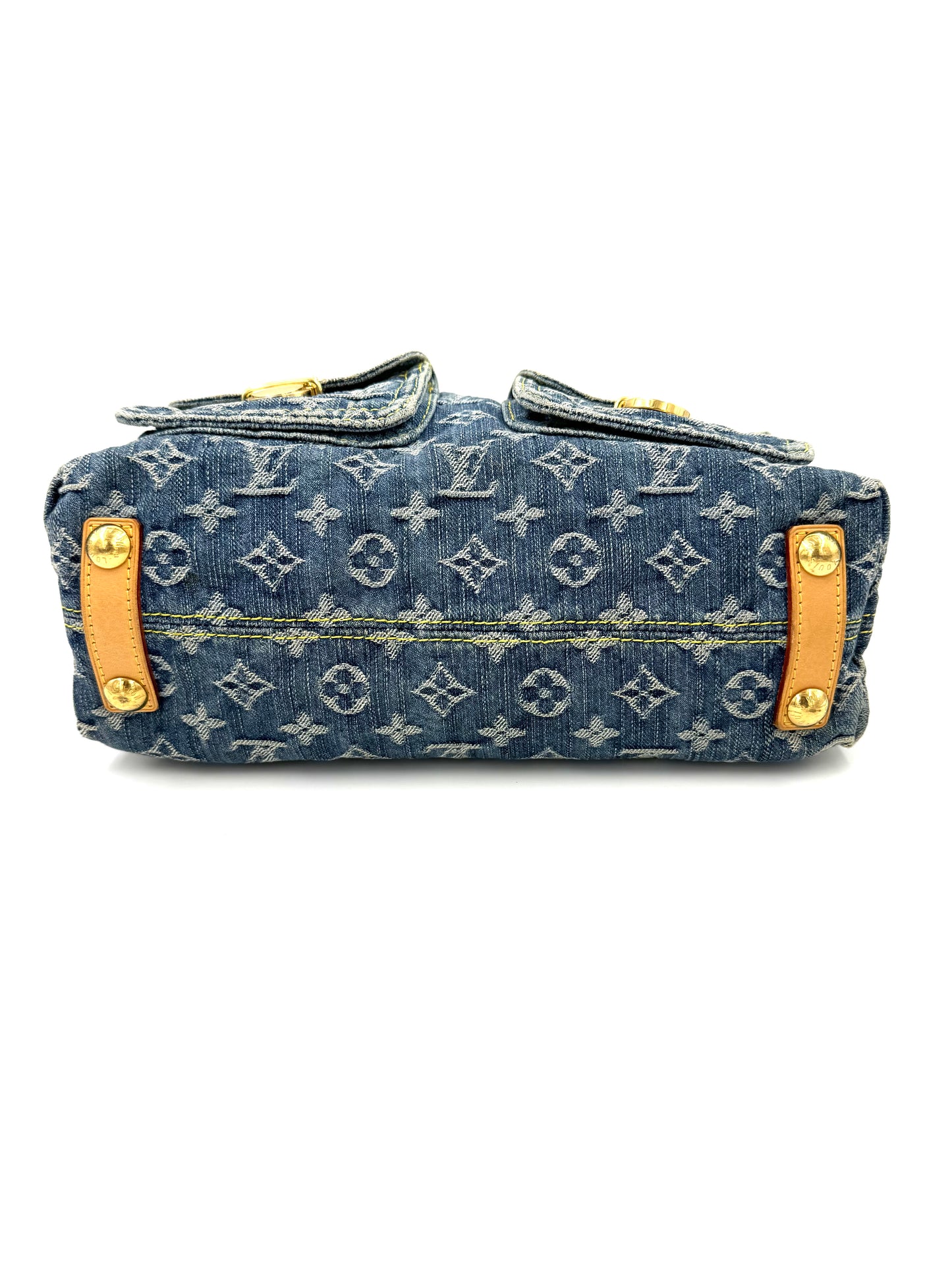 LOUIS VUITTON Baggy Monogram Denim