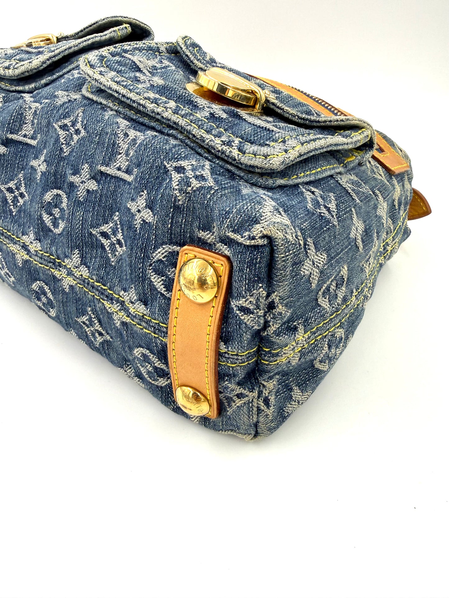 LOUIS VUITTON Baggy Monogram Denim