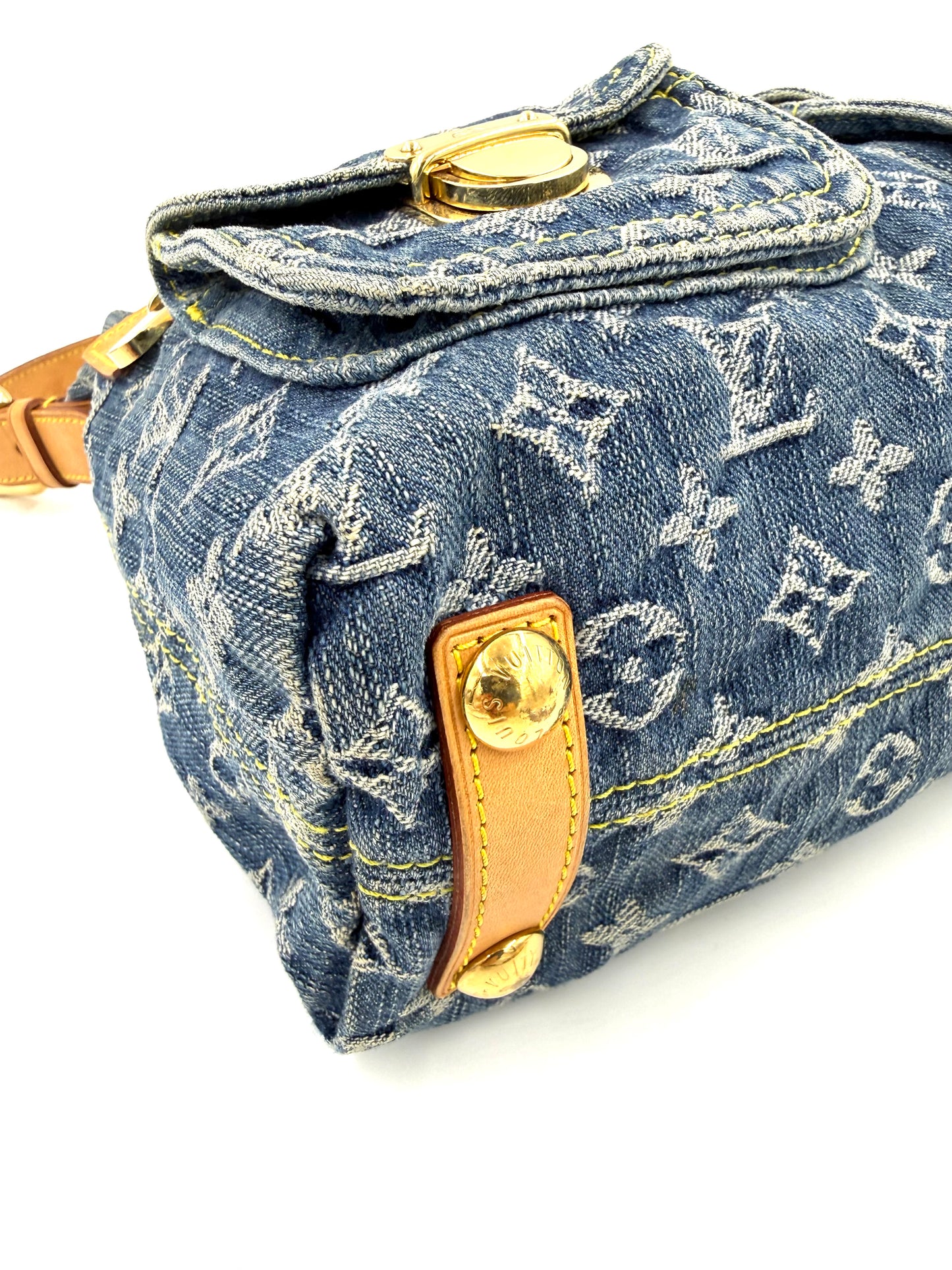 LOUIS VUITTON Baggy Monogram Denim
