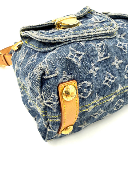 LOUIS VUITTON Baggy Monogram Denim