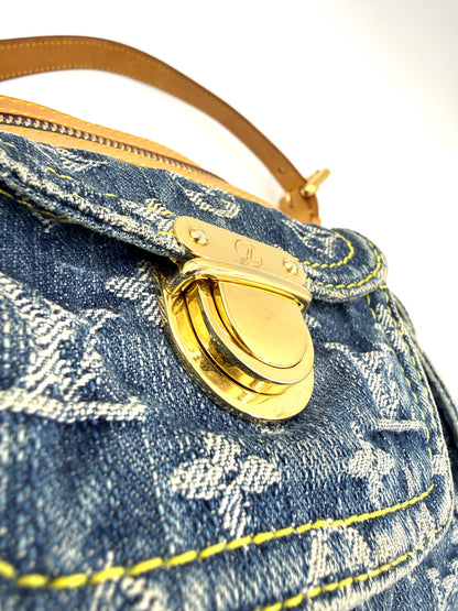 LOUIS VUITTON Baggy Monogram Denim