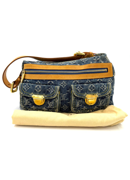 LOUIS VUITTON Baggy Monogram Denim