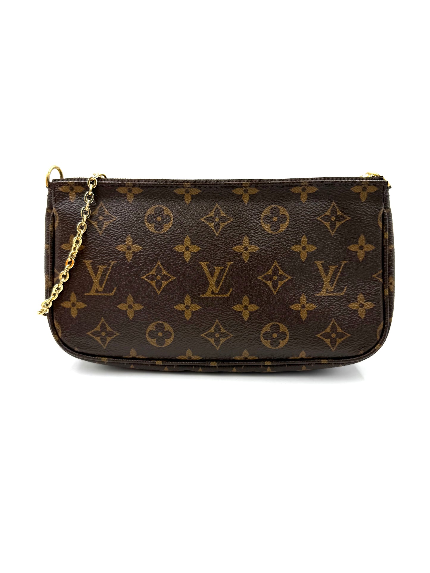 LOUIS VUITTON Multi Pochette Monogram Canvas Khaki