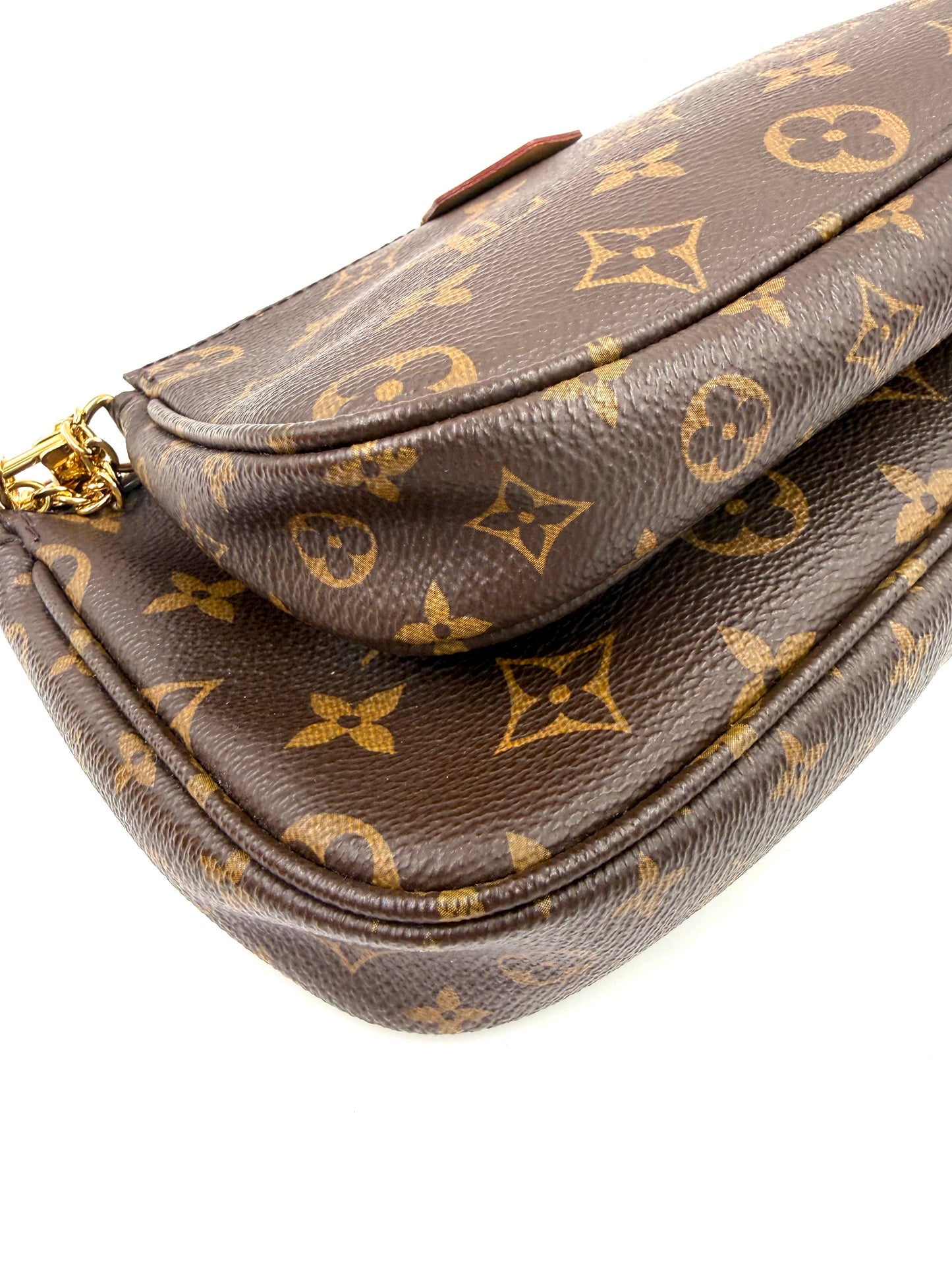 LOUIS VUITTON Multi Pochette Monogram Canvas Khaki