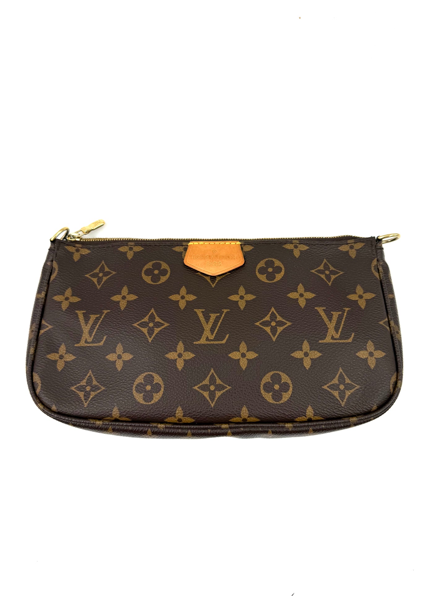 LOUIS VUITTON Multi Pochette Monogram Canvas Khaki