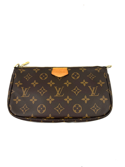 LOUIS VUITTON Multi Pochette Monogram Canvas Khaki