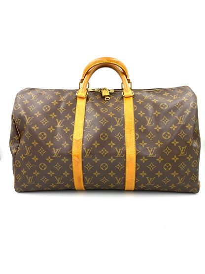 LOUIS VUITTON Keepall 50 Monogram Canvas - Clutch & Macarons - SP1911 - Clutch & Macarons - 