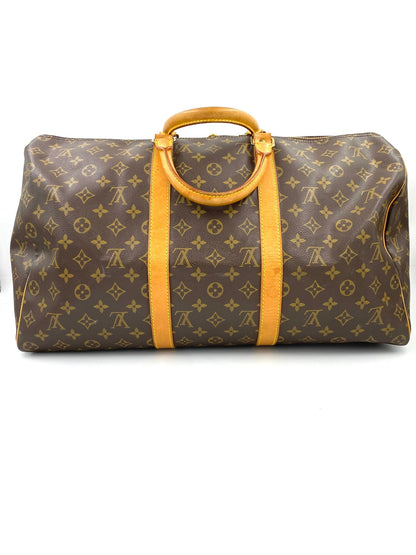 LOUIS VUITTON Keepall 50 Monogram Canvas - Clutch & Macarons - SP1911 - Clutch & Macarons - 