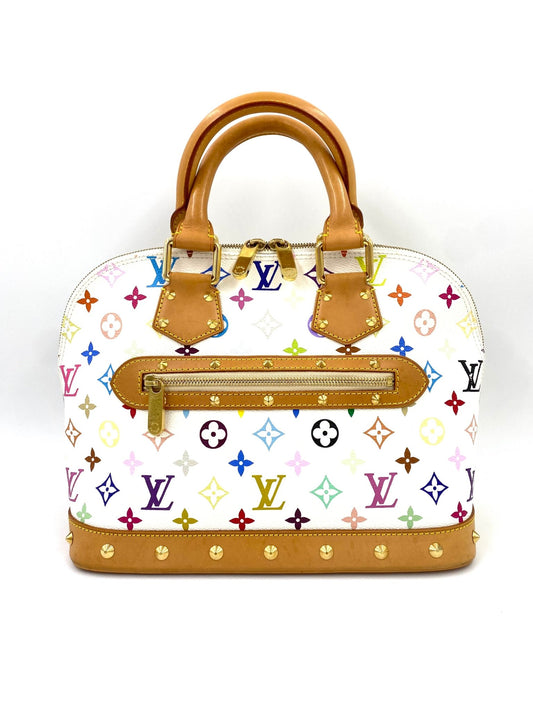 LOUIS VUITTON Alma Multicolor x Takashi Murakami - Clutch & Macarons - FL0064 - Clutch & Macarons - 