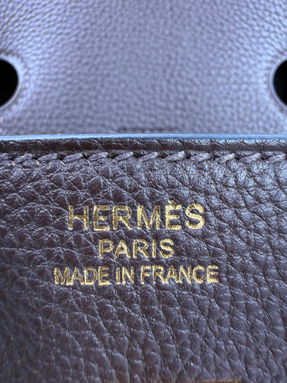 HERMÈS Birkin 35 Togo Marrone GHW