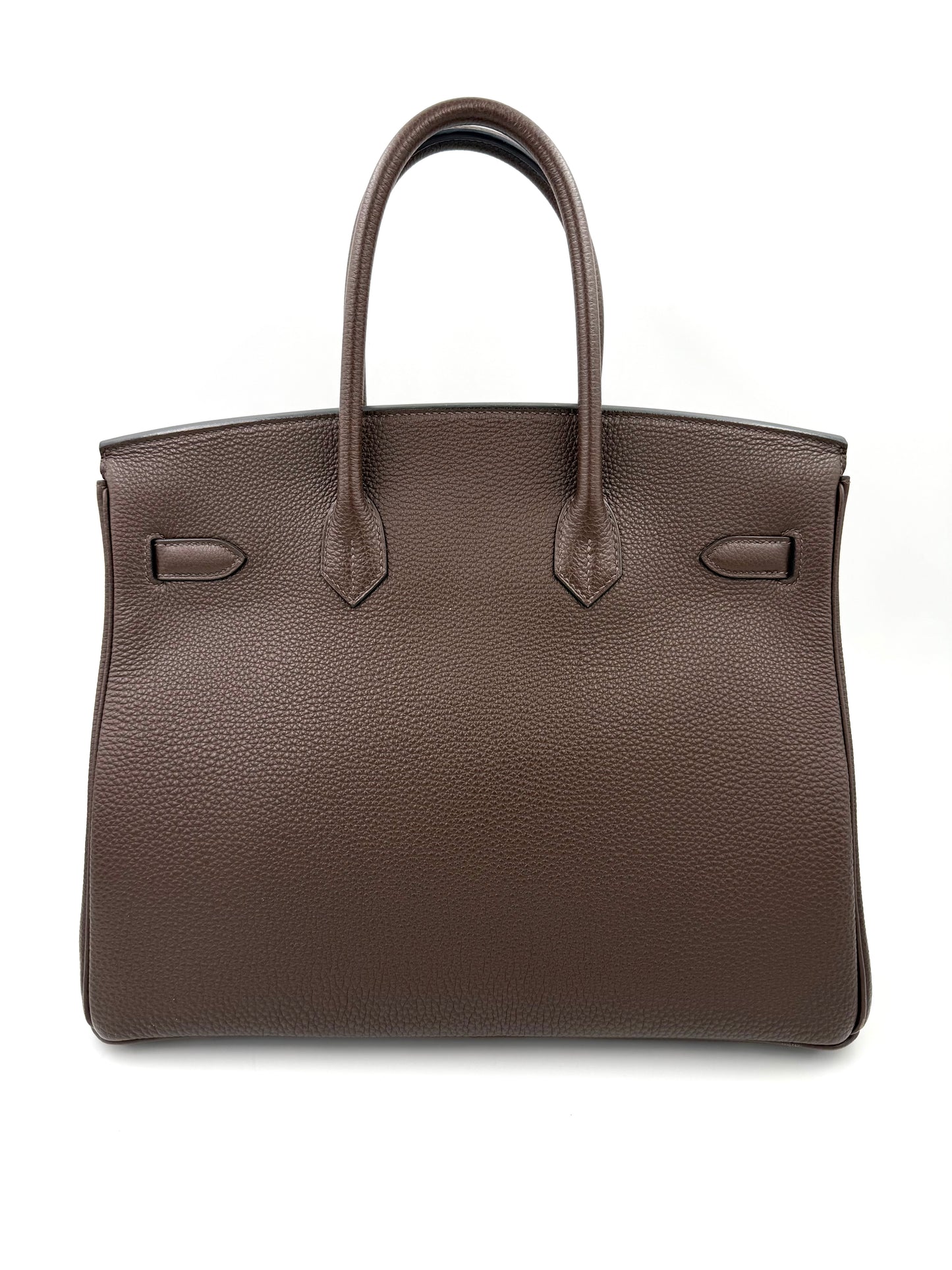 HERMÈS Birkin 35 Togo Marrone GHW