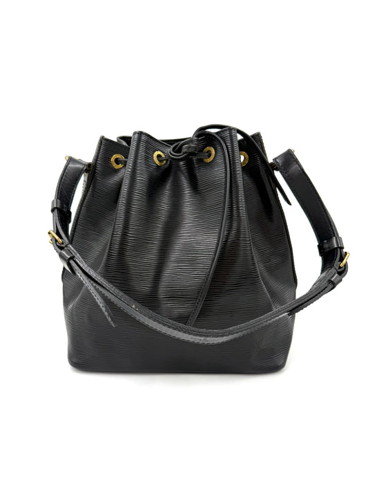 LOUIS VUITTON Noe petit Epi schwarz