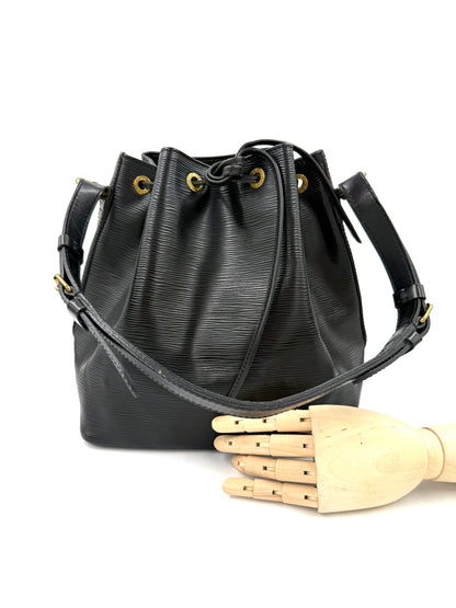 LOUIS VUITTON Noe petit Epi schwarz