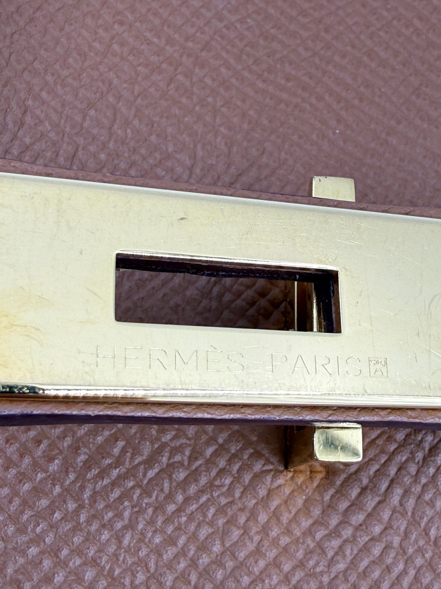 HERMÈS Birkin 35 Epsom gold GHW