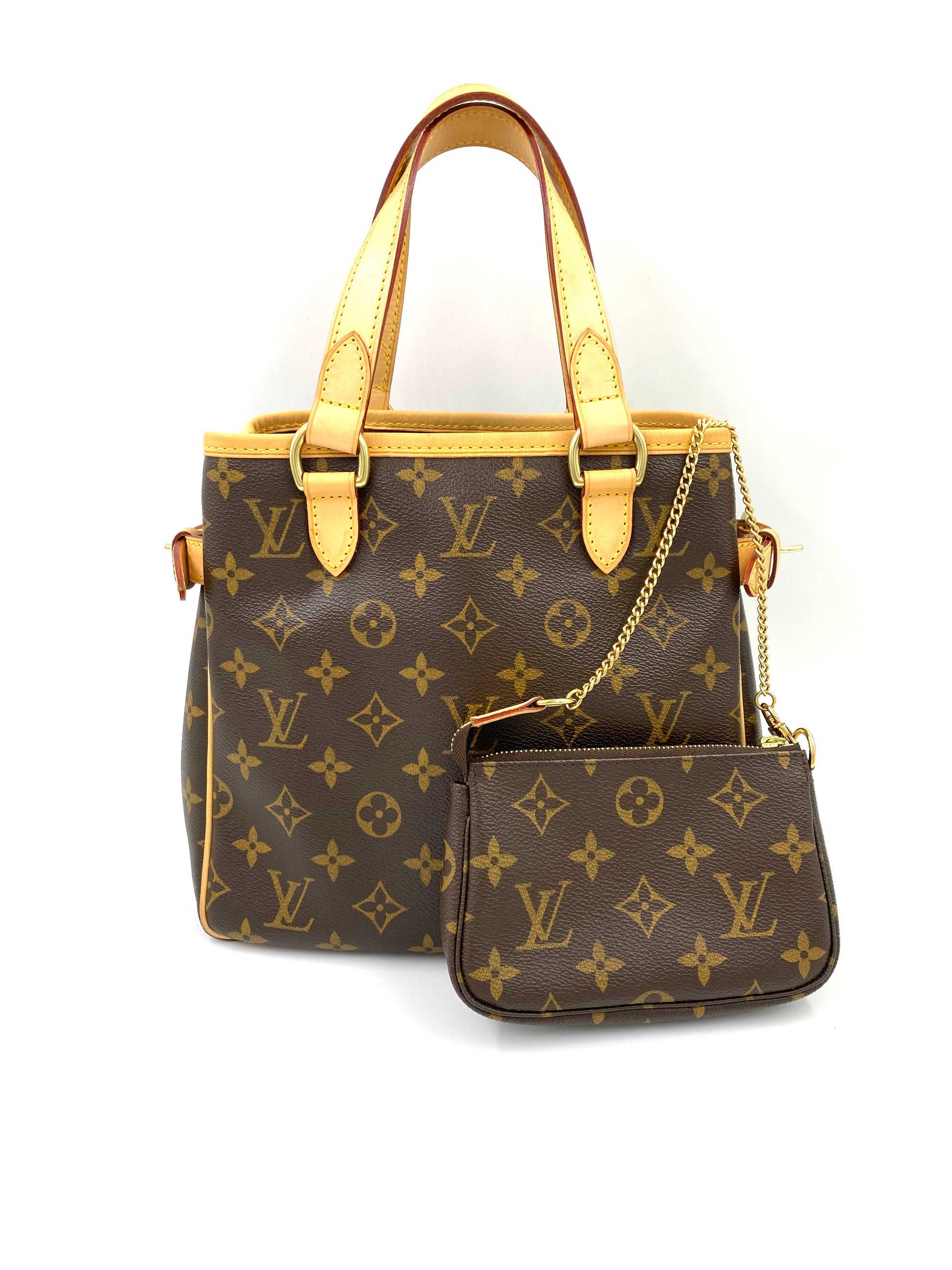 LOUIS VUITTON Battignoles Vertical Monogram Canvas