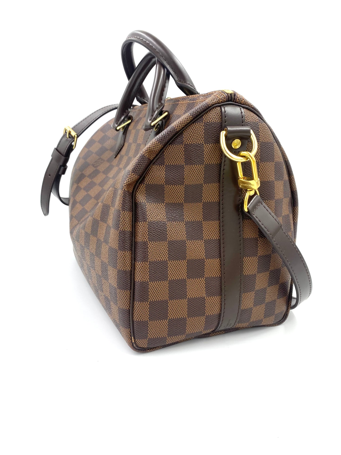 LOUIS VUITTON Speedy Bandouliere 30 Damier Ebene